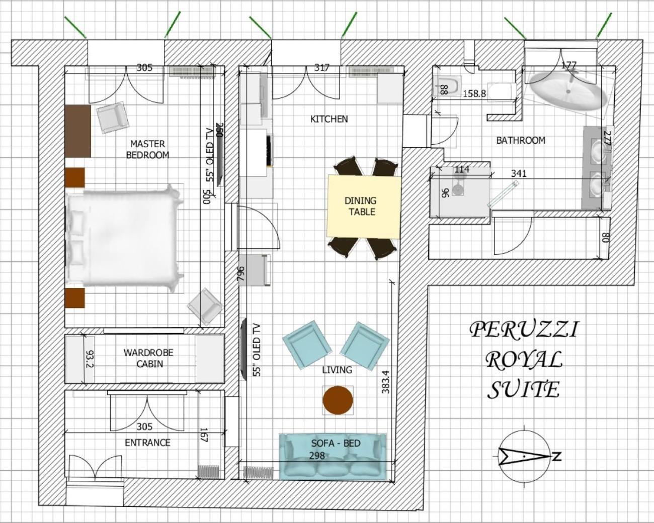 Peruzzi Royal Suite Floransa Dış mekan fotoğraf
